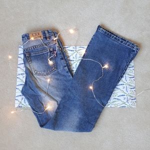 Blue Boot cut Jeans